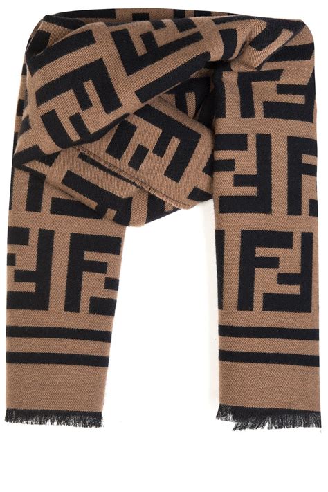 Fendi wool scarf